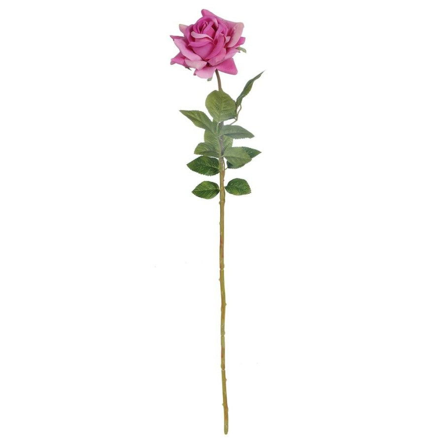 Floral * | Cheap 12 Pack: Pink Foam Rose Stem By Ashland