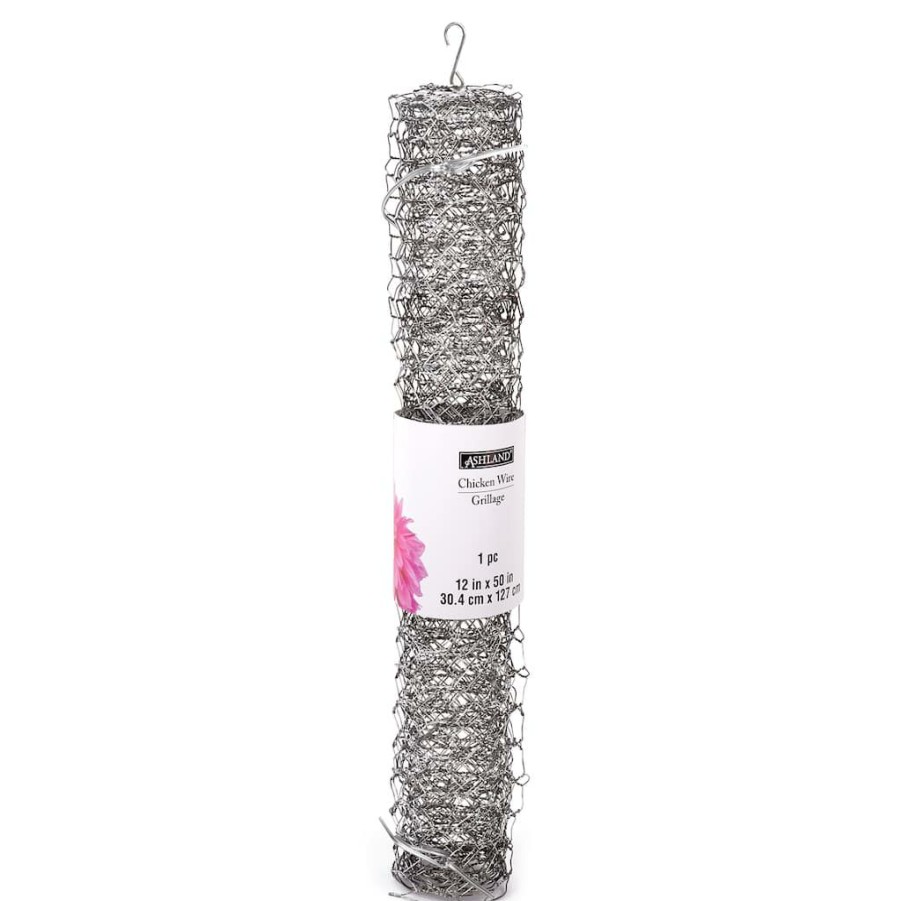 Floral * | Brand New 12 Pack: Galvanized Chicken Wire By Ashland