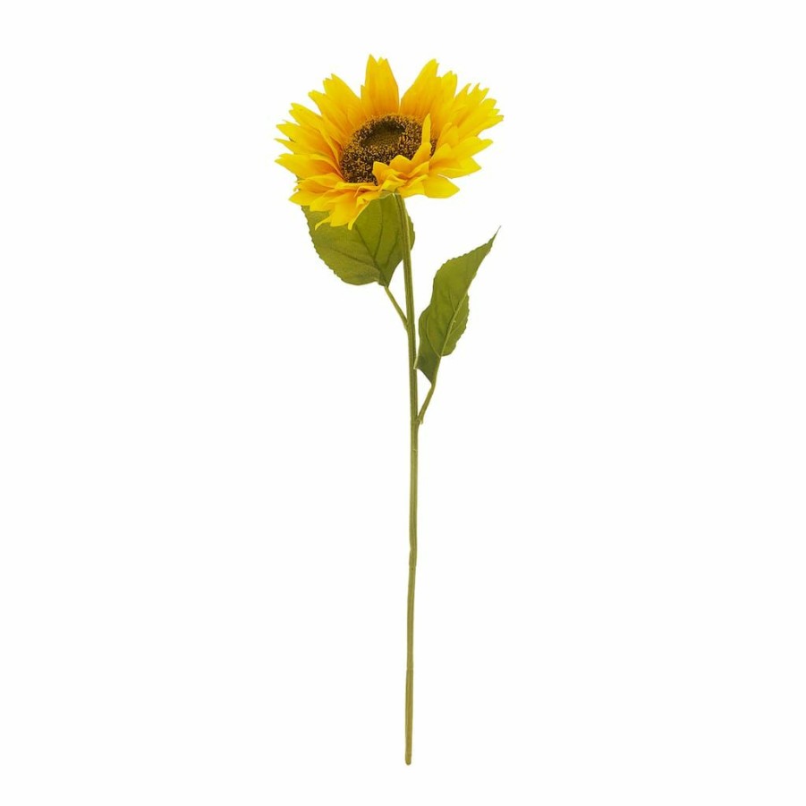 Floral * | Discount Gold Sunflower Stem By Ashland