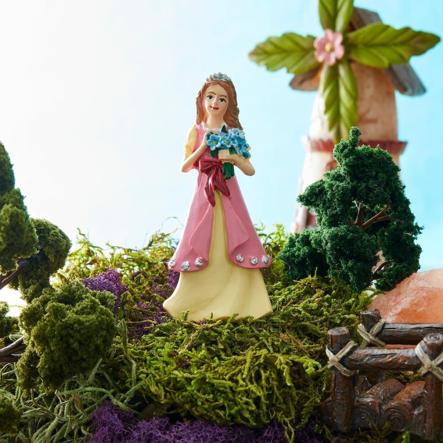 Crafts & Hobbies * | Top 10 Mini Fairy Tale Princess With Flowers By Ashland