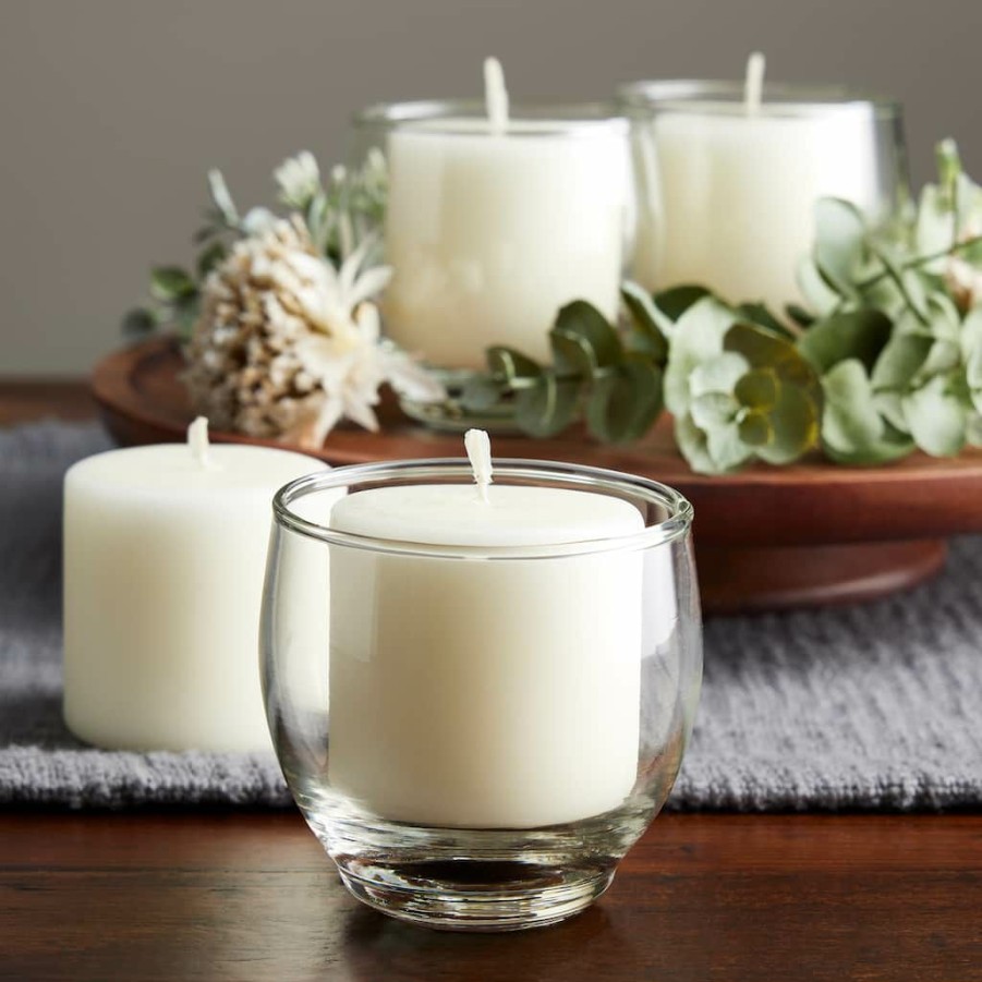 Home & Decor * | Best Pirce Ashland Round Glass Votive Candle Holder