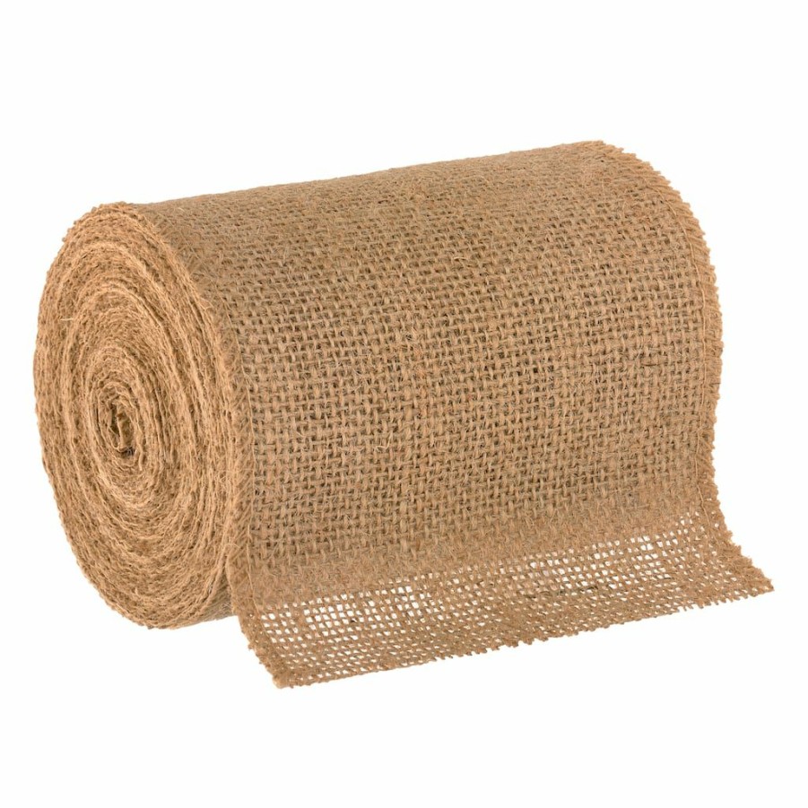 Fabric & Sewing Shop * | Buy Ashland Burlap Garland, Tight Weave