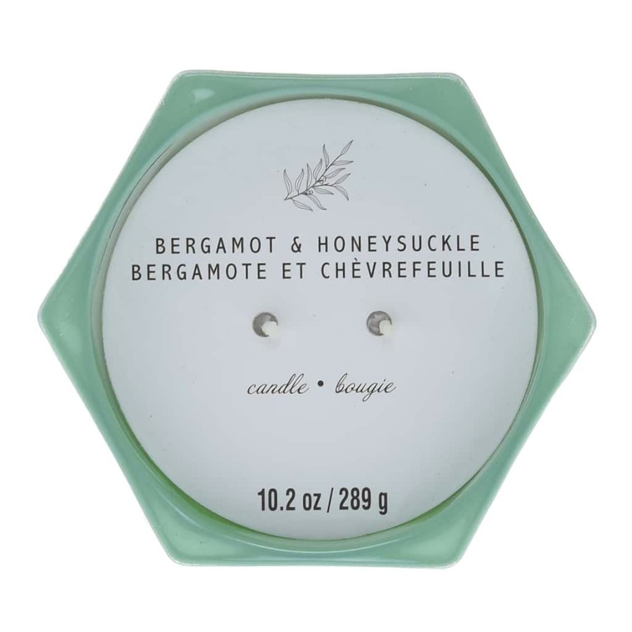 Home & Decor * | Buy Bergamot & Honeysuckle 2-Wick Jar Candle By Ashland