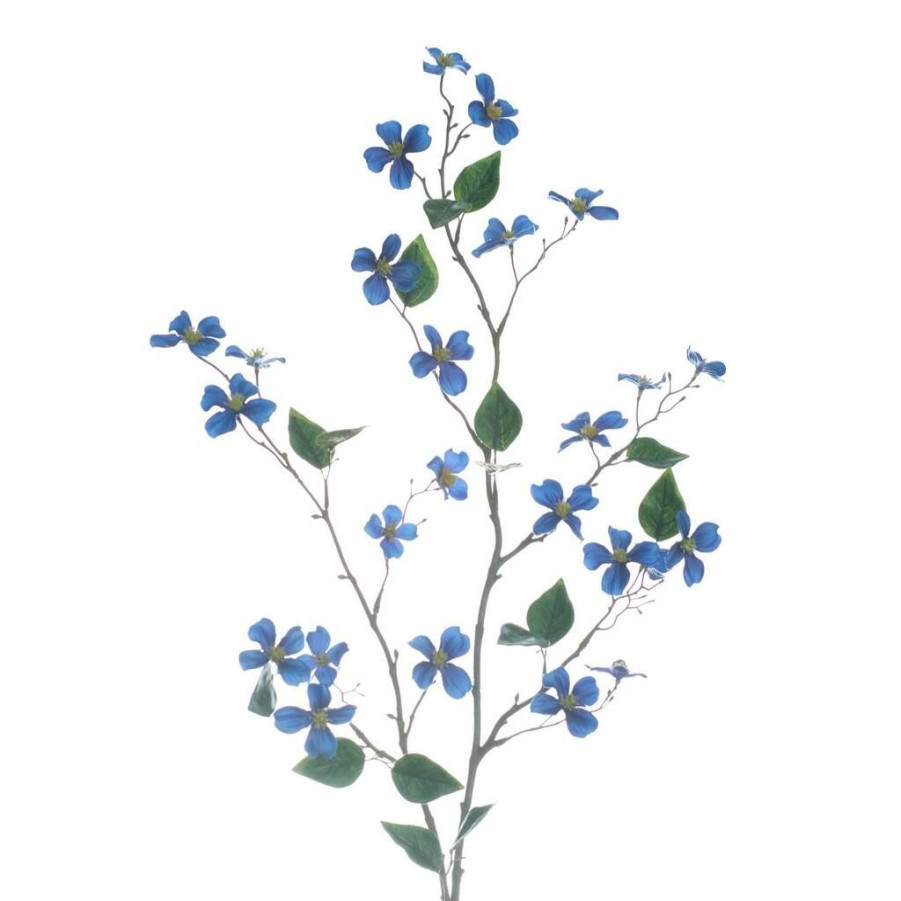 Floral * | Hot Sale 12 Pack: Navy Dogwood Spray By Ashland