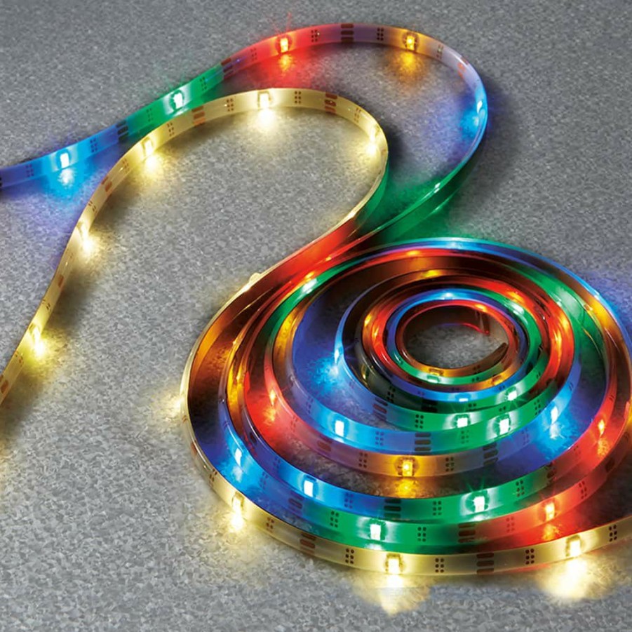 Home & Decor * | Best Sale 50Ct. Color Changing Led Tape Lights By Ashland