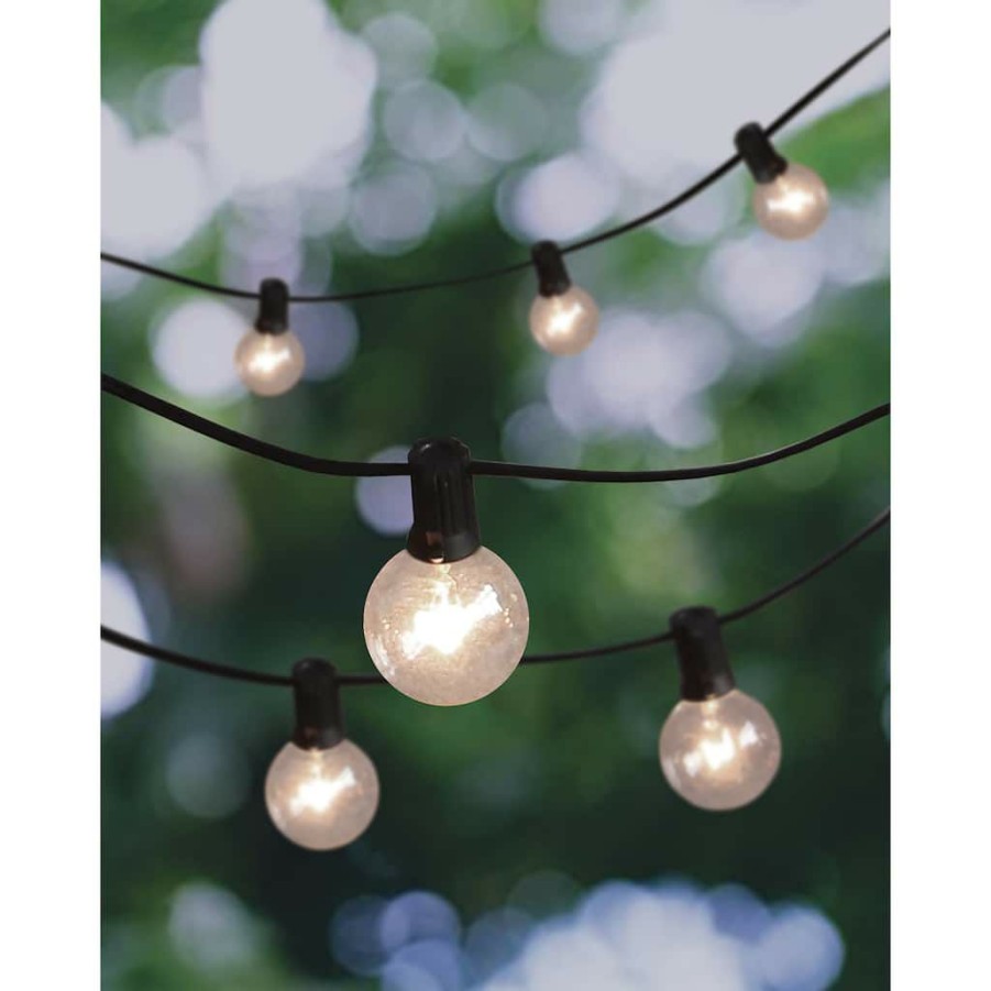 Home & Decor * | Buy 30Ct. Clear Globe String Lights By Ashland