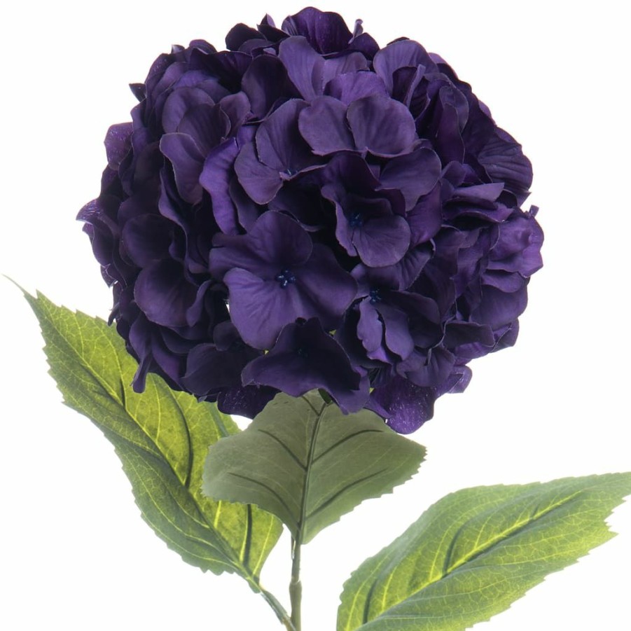 Floral * | Promo Purple-Blue Hydrangea Stem By Ashland