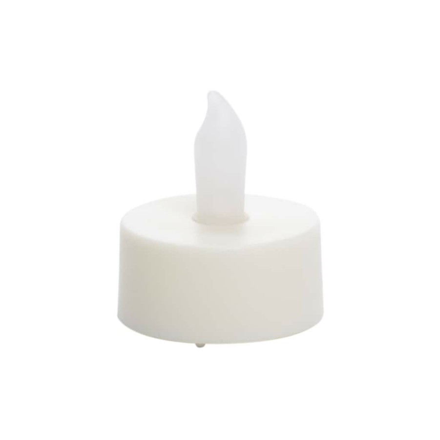 Home & Decor * | Flash Sale Ivory Led Twist Flame Tealight Candles, 4Ct. By Ashland