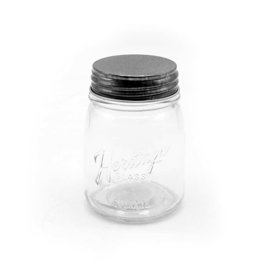 Floral * | Best Deal Heritage Pint Mason Jar By Ashland