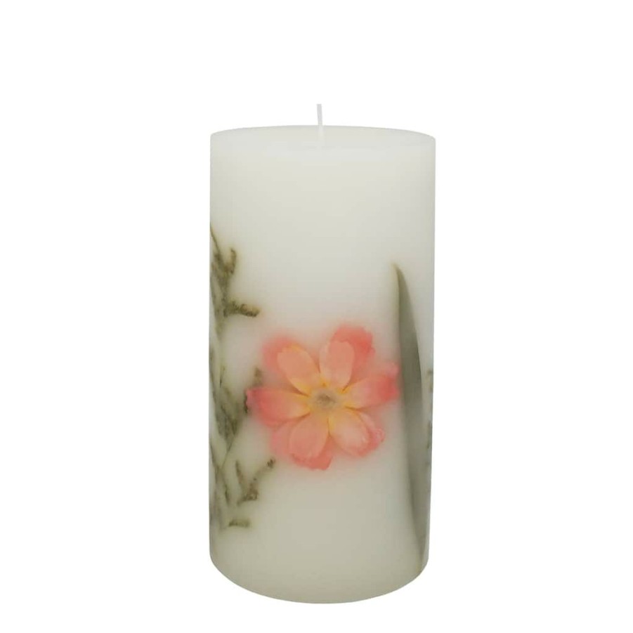 Home & Decor * | Best Reviews Of Home Fragrance Collection 3 X 6 Peony & Rose Scented Pillar Candle By Ashland