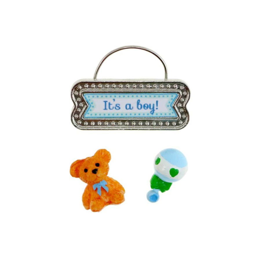 Crafts & Hobbies * | Wholesale Mini It'S A Boy Set By Ashland