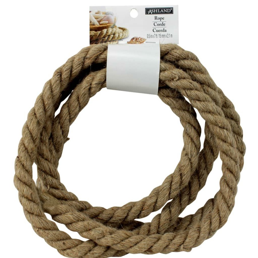 Floral * | Best Pirce Natural Jute Rope By Ashland