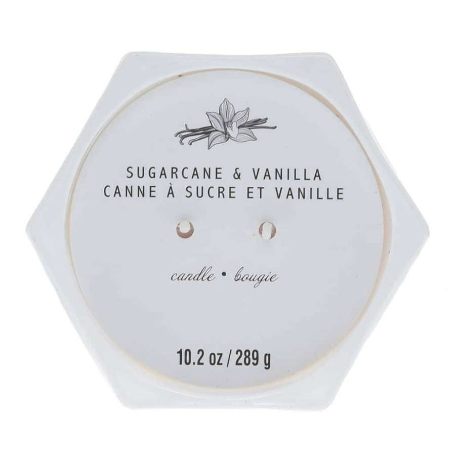 Home & Decor * | Discount Sugarcane & Vanilla 2-Wick Jar Candle By Ashland